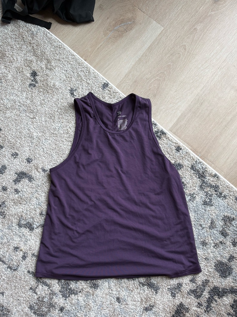 all in motion Plum Sleeveless Tank Top